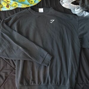 Men's Black Crewneck Sweater